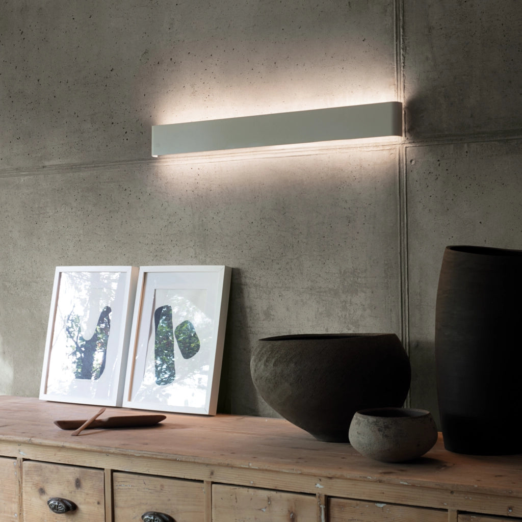 Applique Delta 1 Luce Led Integrato Cemento 30W Ip20