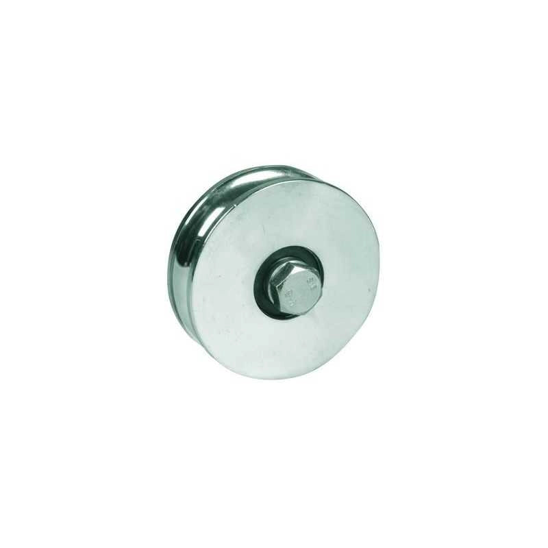 Ruote per Cancelli Gola U-20 art. 364 dia.Mm. 80