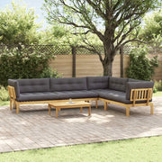 5 Pezzo Unità di divano pallet da giardino