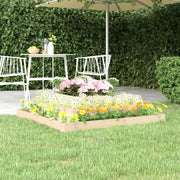 Fioriera 110x110x27 cm in Legno Massello di Pino 823871