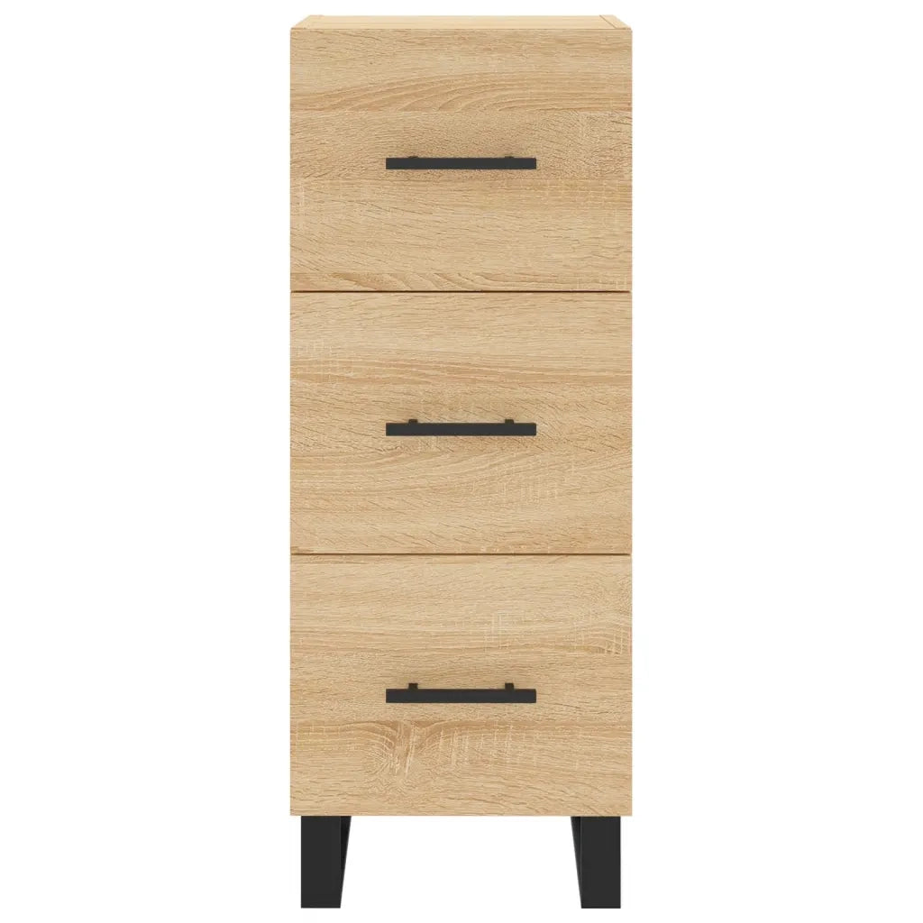 Credenza Rovere Sonoma 34,5x34x180 cm in Legno Multistrato 3199260