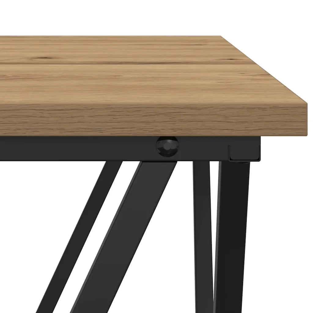 Tavolino da salotto Rovere artigianale 80 x 80 x 45 cm 868278