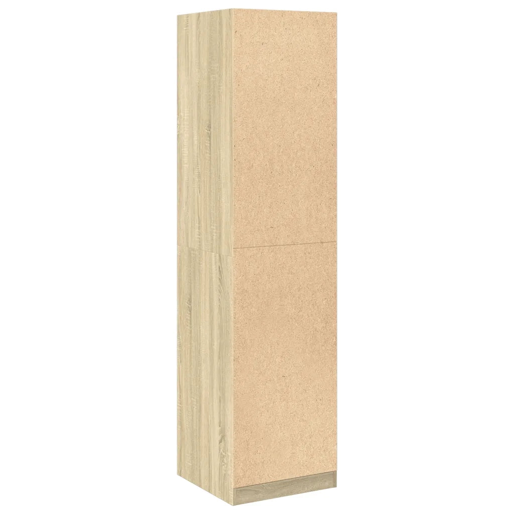 Armadio Rovere Sonoma 50x50x200 cm in Legno tecnico 3307713