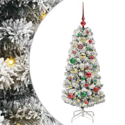 Albero di Natale | Decorazioni natalizie Artificiale con Rami Pieghevoli 120 cm