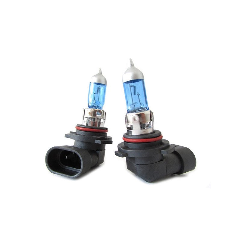 Coppia 2 Lampade 9006 HB4 12V 55W P22d Con Effetto XENON Bianco