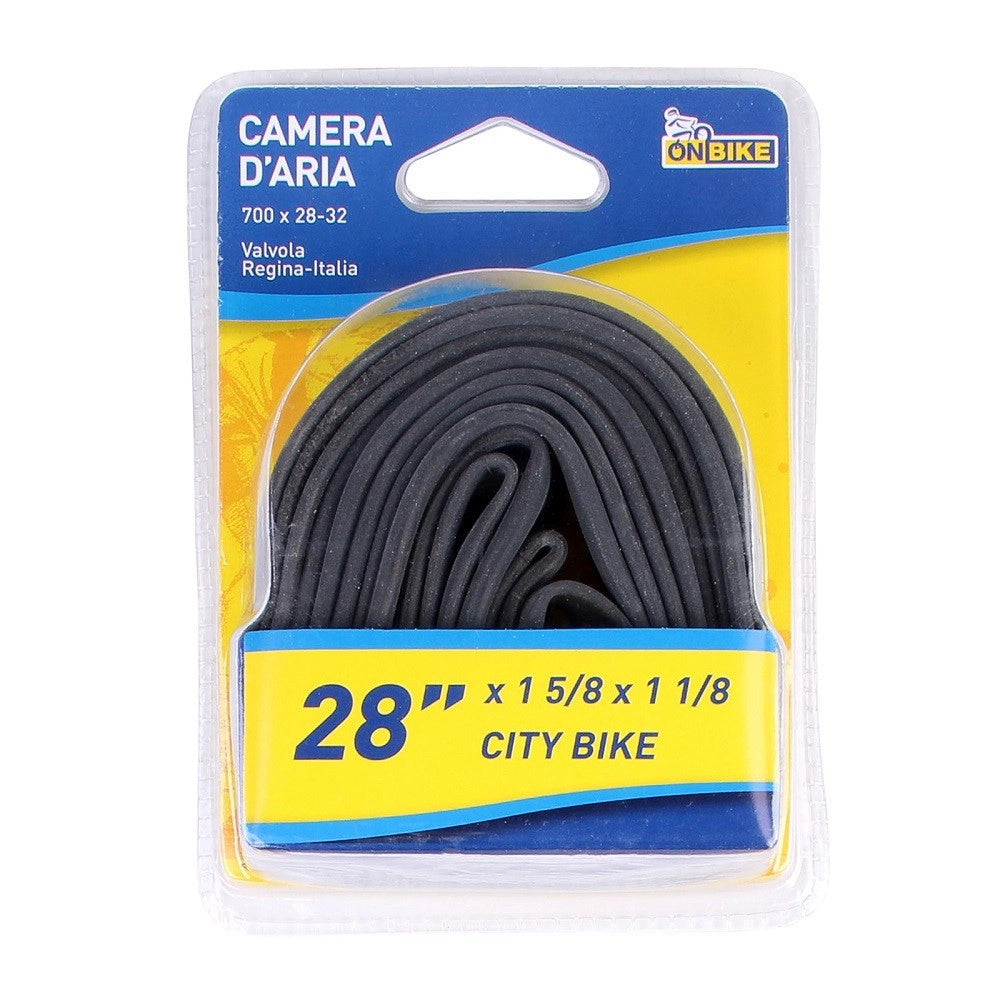 Trade Shop - Camera Aria Bici Ruote 28" 700 X 28-32 1x 5/8 1x 1/8 Valvola Regina Italia 2860 -