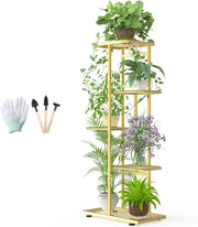 Stand per fiori a 5 livelli - 95 cm alto - base metallica