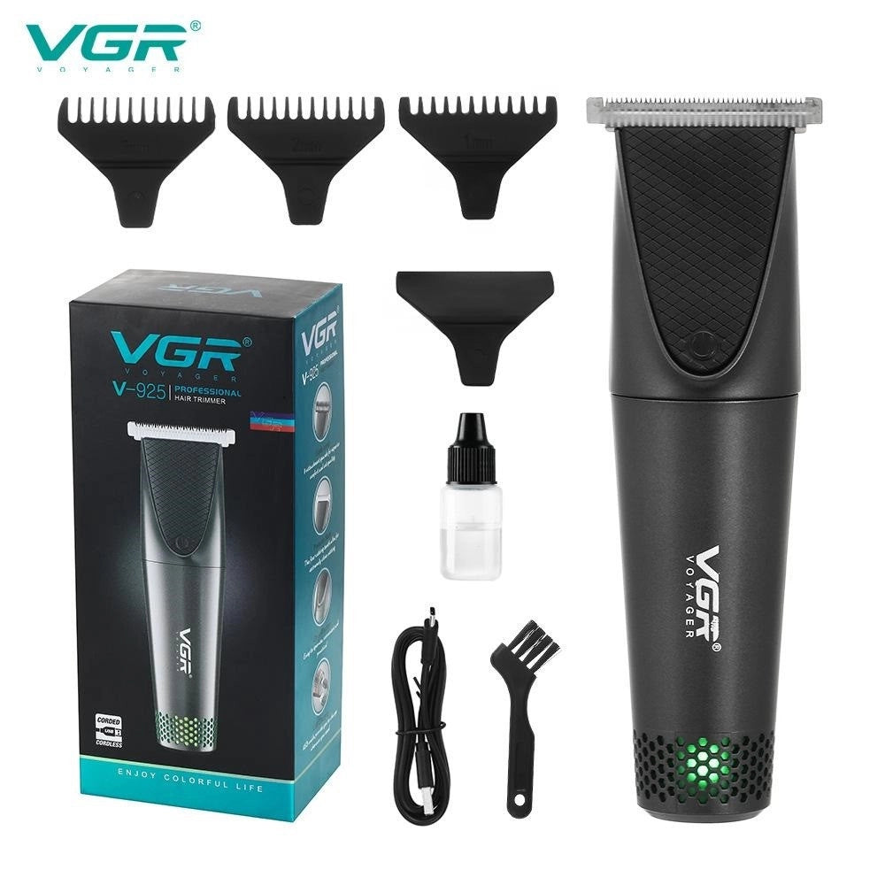 Trade Shop - Tagliacapelli Barba Elettrico Professionale Senza Fili Usb Ricaricabile V-925 Vgr -