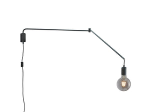 Applique da Interno a LED in Metallo Nero Opaco