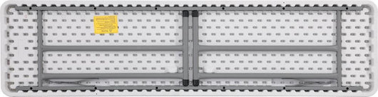 Tavolo Catering Rettangolare Bianco Tosini CZ180