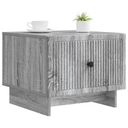 Tavolino da salotto | Tavolino da caff¨¨ | Tavolino da Soggiorno con cassetto Grigio Sonoma 49 x 50 x 40 cm