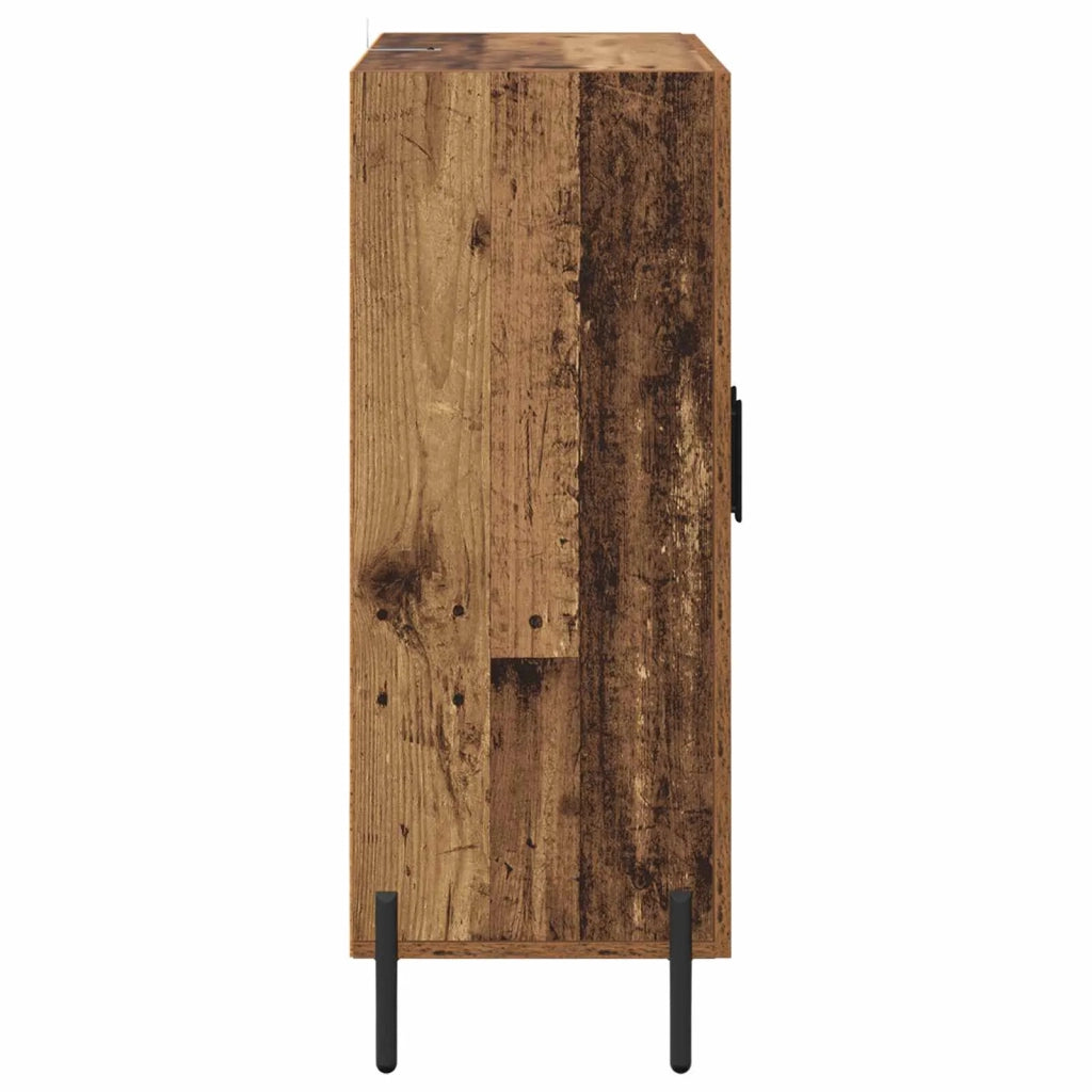 Credenza | Madia | Buffet da pranzo | Armadio da pranzo Legno vecchio 69,5 x 34 x 90 cm Legno multistrato