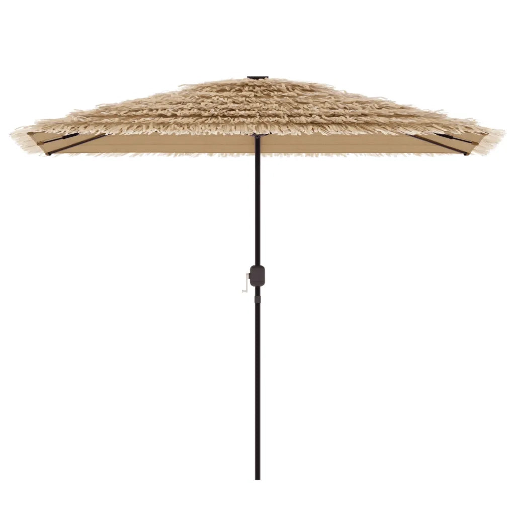 Ombrellone Giardino con Palo in Acciaio Marrone 300x200x250 cm 4005093