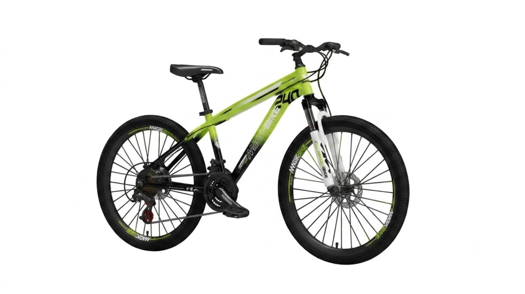 Bicicletta per Ragazzi 24" Predator Cambio Shimano Tourney TZ 21V Verde