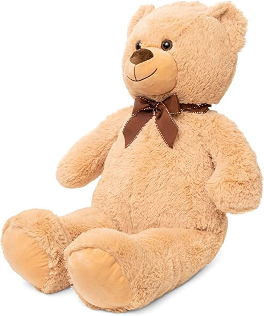 Peluche orso gigante Orso peluche gigante 80 cm san valentino bianco beige marrone peluche san valentino orsacchiotto or
