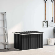 Baule da Giardino-Cassa da giardino Antracite 109x67x65 cm