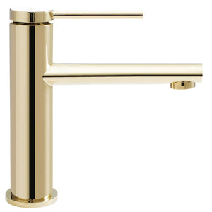 Rubinetto Da Lavabo Rea Oval Gold Low