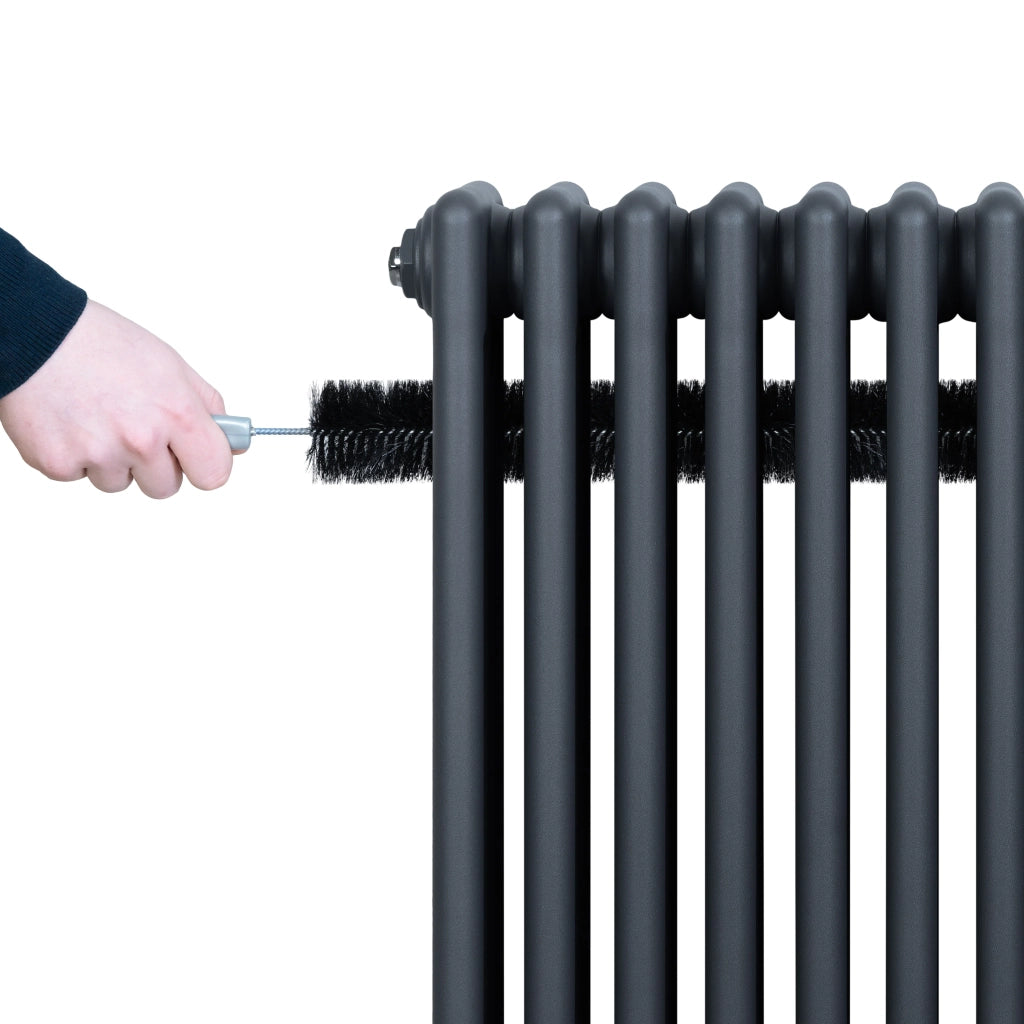 Radiatore Tradizionale 4 Colonne Verticale Riscaldamento Antracite 1800x290 mm