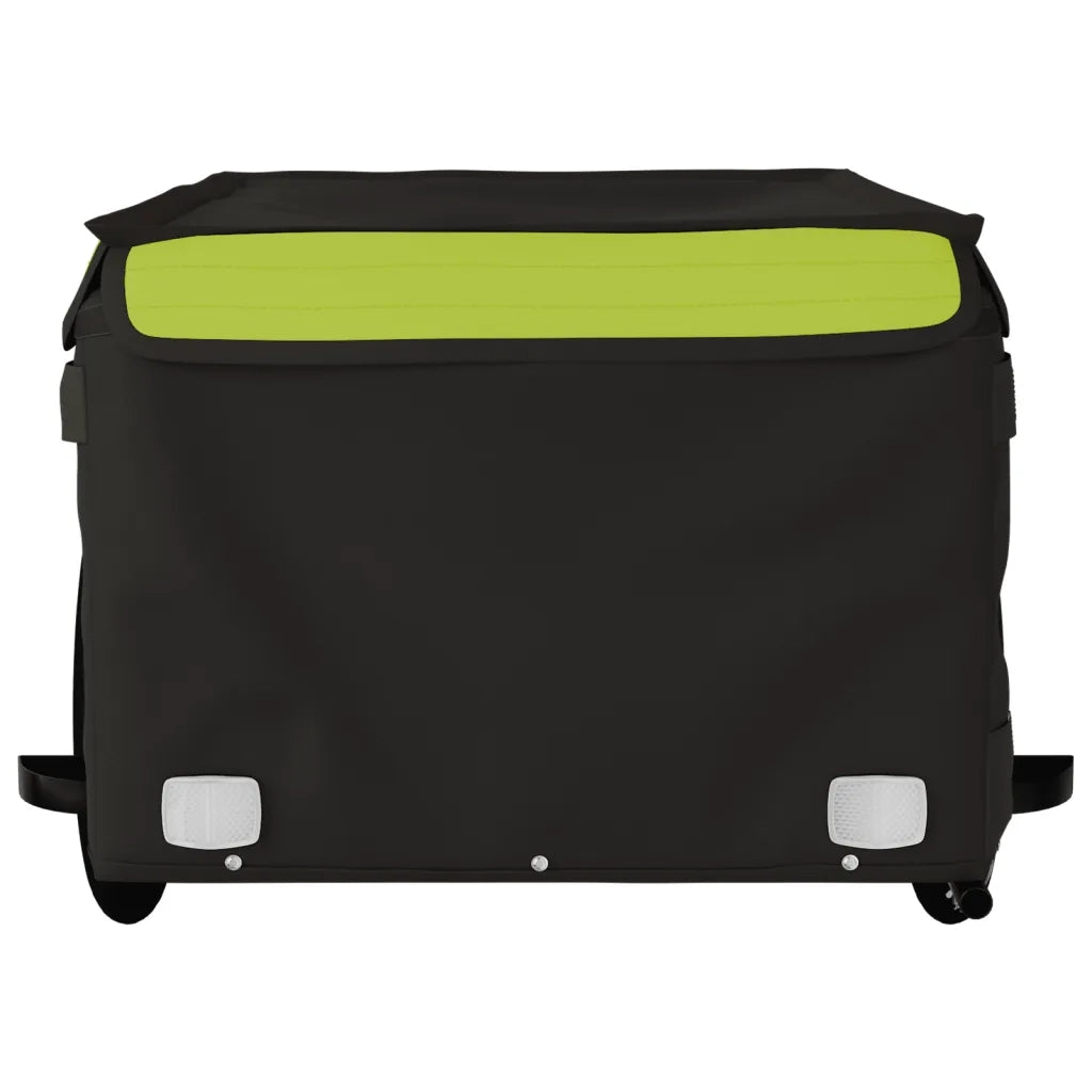 Rimorchio da Bici Nero e Verde 45 kg in Ferro CFW7069013