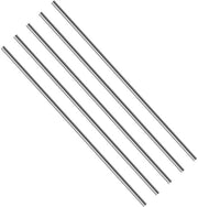 Tubo in Acciaio Inox 304 di 6 mm x 150 mm - Scatola Massiva - Duraturo - Ideale per Modellismo - Sicuro da Utilizzo