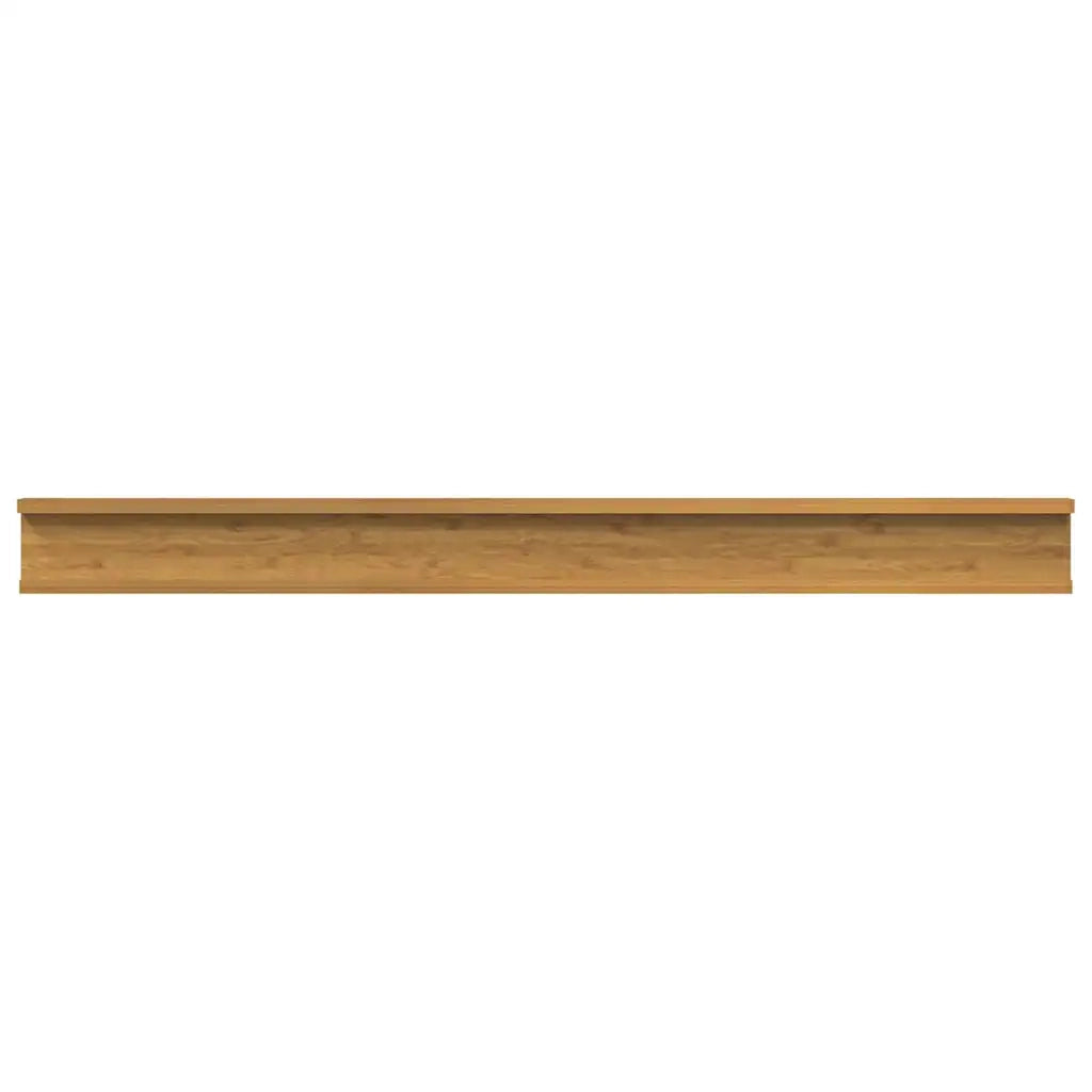Scaffale da parete 2 pcs Beige 100 x 9 x 3 cm Legno multistrato 42020034