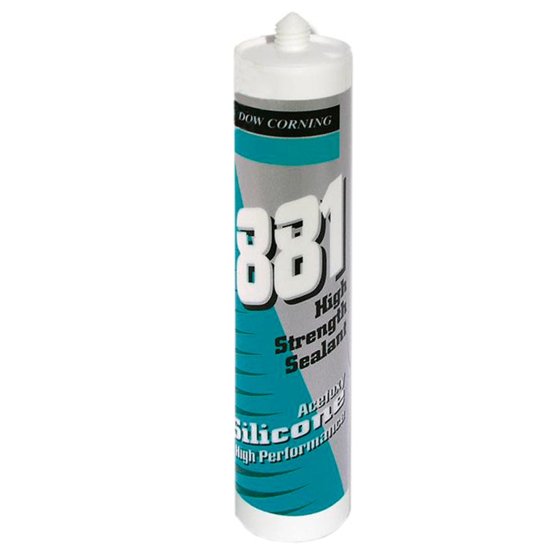 Dow Corning 881 colore nero - silicone acetico per acquari 310ml
