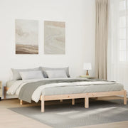 vidaXL Letto Extra Lungo senza Materasso 200x220 cm in Legno di Pino