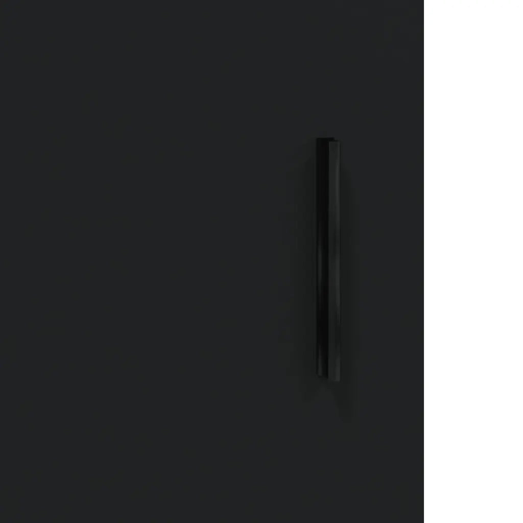 Credenza Nero 34,5x34x90 cm in Legno Multistrato