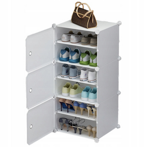 Scarpiera, bianca 44x96x32 cm