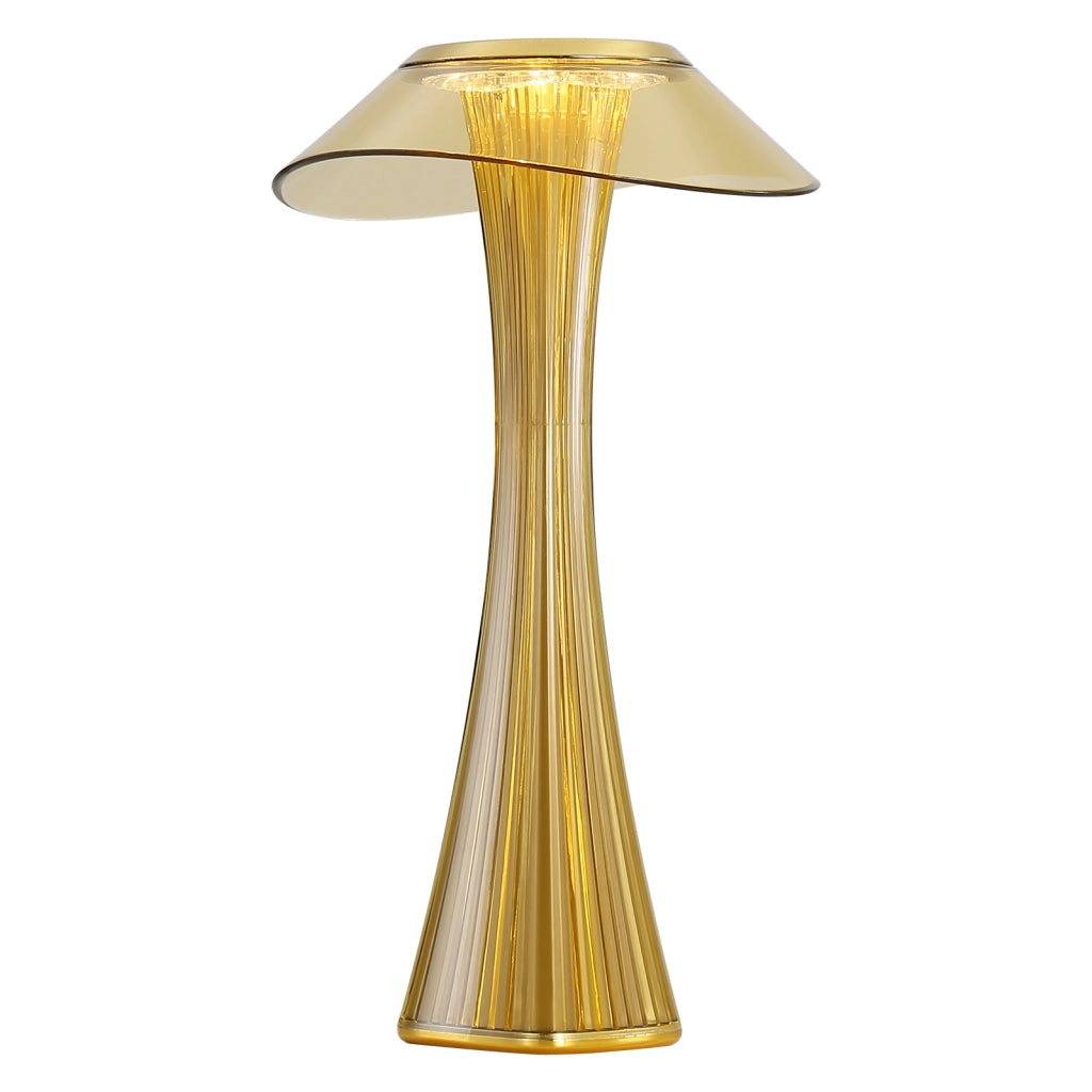 ZMH Lampada da tavolo LED touch regolabile 3000-6500K oro per camera letto soggiorno ristorante hotel