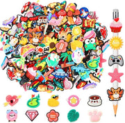 Pentine Decorative 120 pezzi - Clip per Matite - Decorazione - Accessori per Aula - Ritorno a Scuola - Stili Vari
