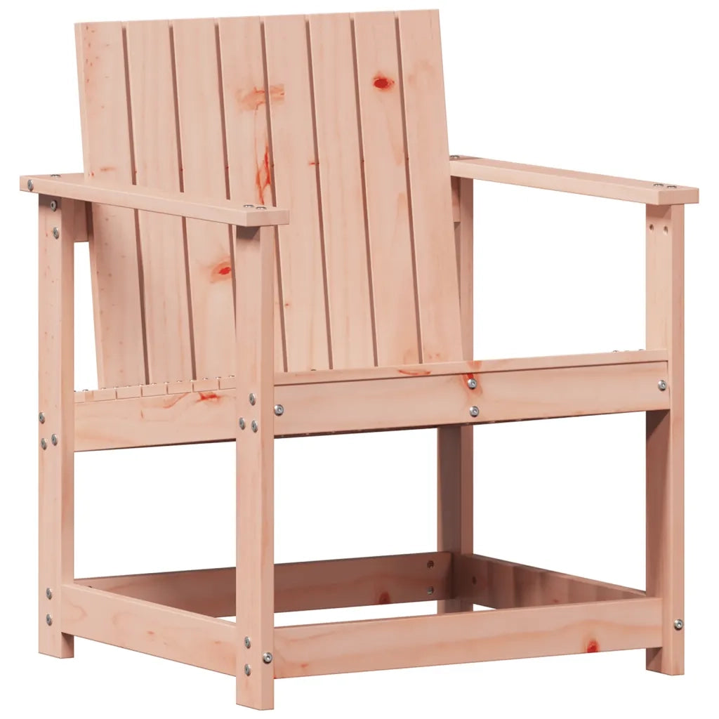 Sedia da patio-Sedia da Giardino 62x56x77 cm in Legno Massello di Douglas