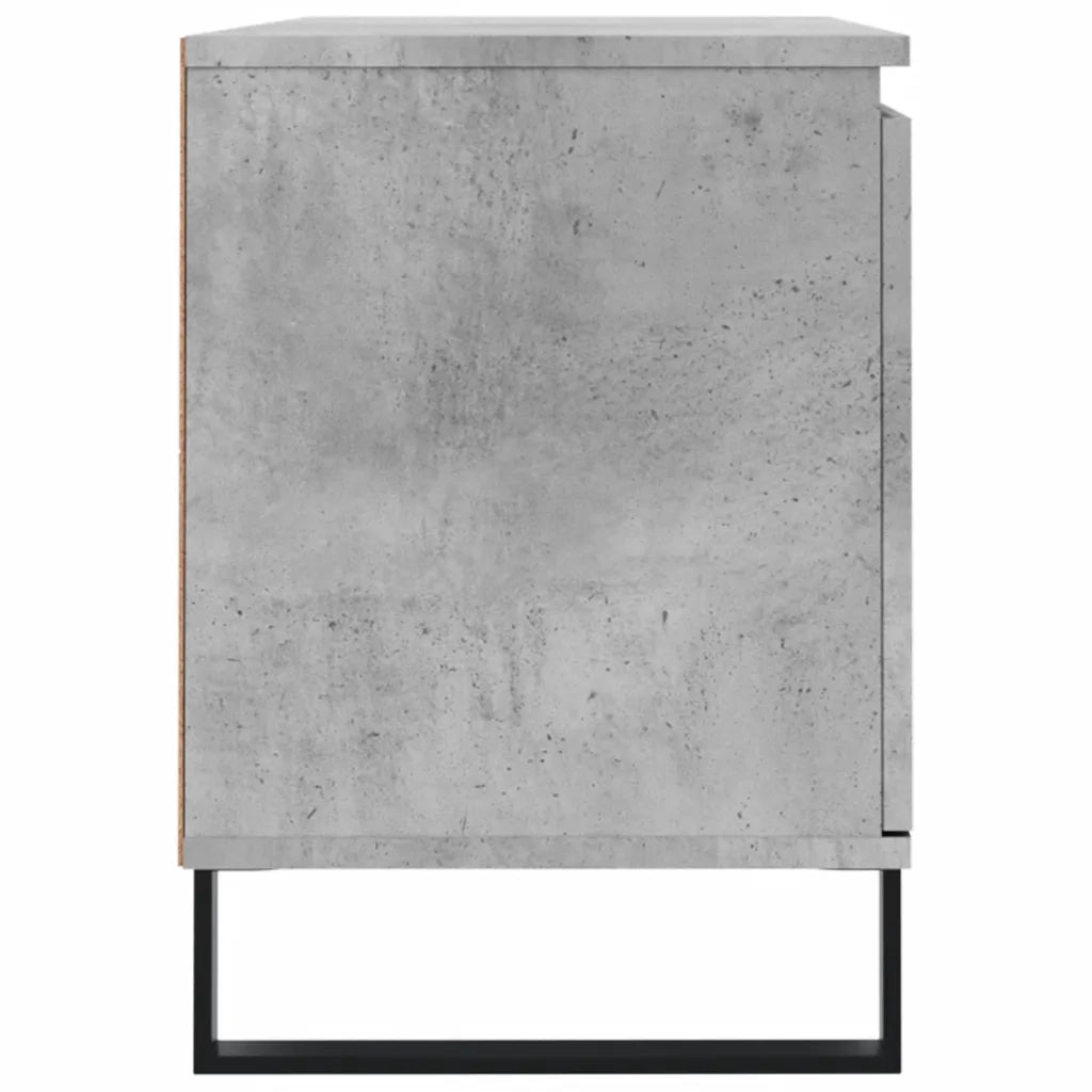 Mobile TV | Armadietto TV | Mobile Porta TV Grigio Cemento 104x35x50cm in Legno Multistrato