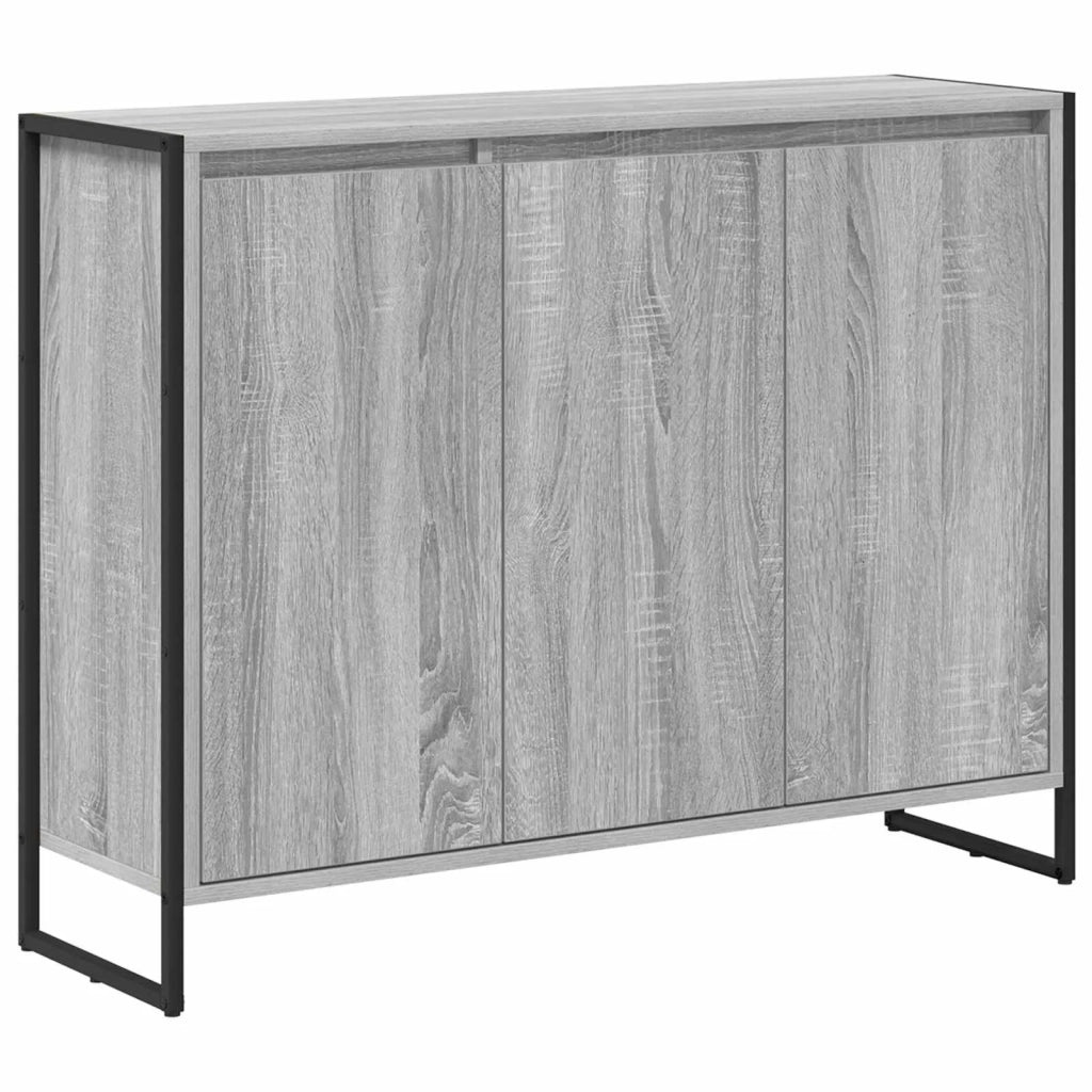 Mobile laterale Grigio Sonoma 96,5 x 30 x 75 cm