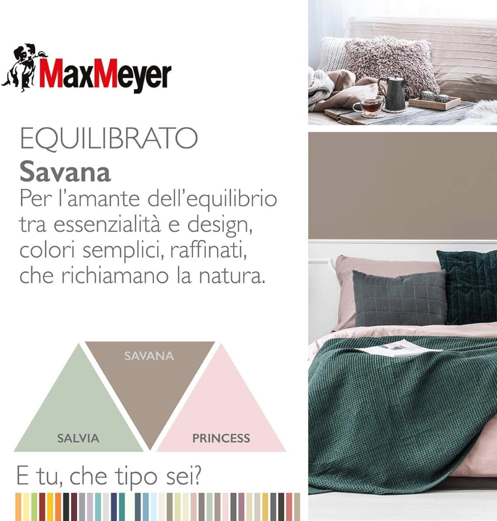 Idropittura Colorata Superlavabile per Interni HomeColor, Colore Savana, 0.75L