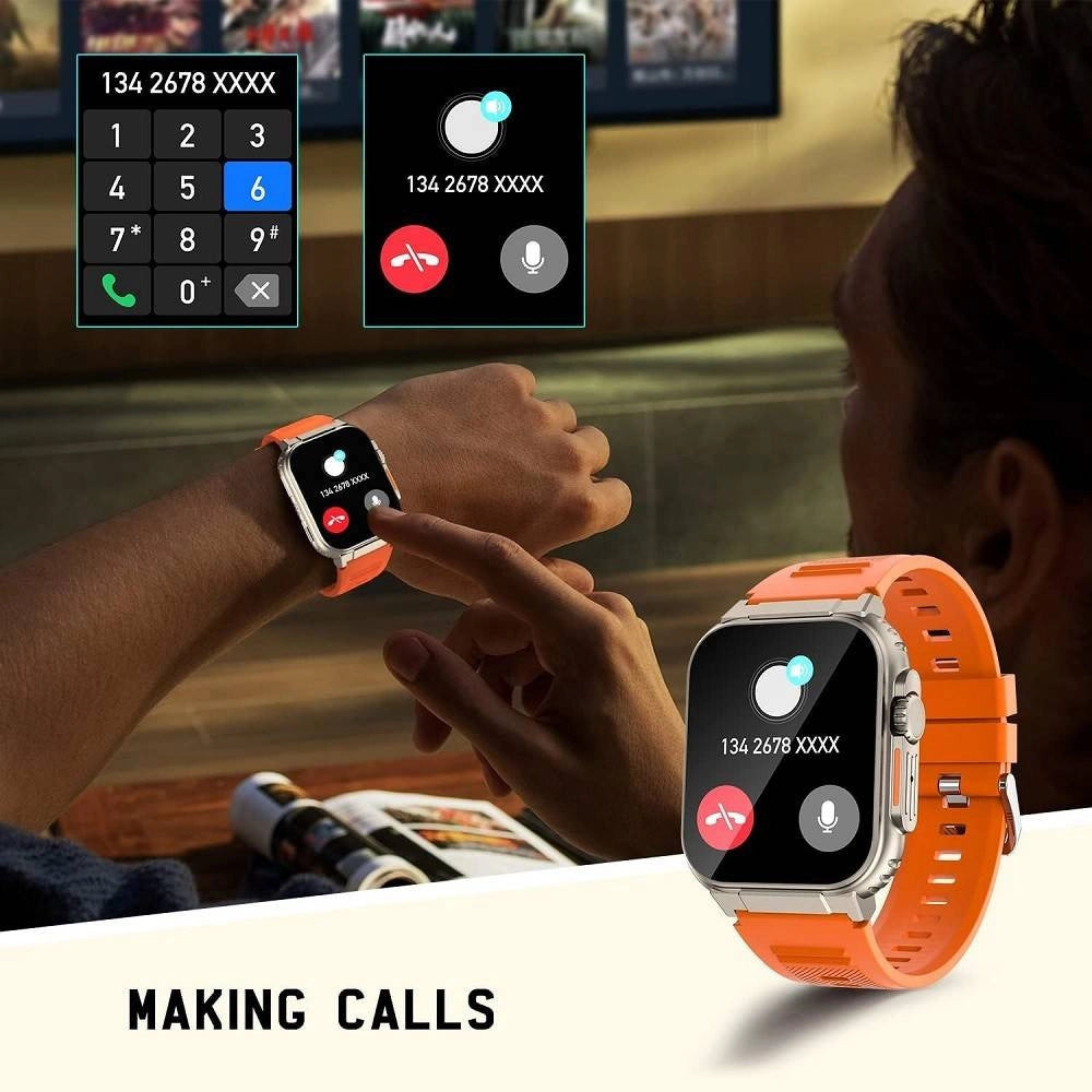 Trade Shop - Smartwatch Orologio Serie Ultra Pro Fitness Tracker Sportivo Z66 Pro Max X8 4g -