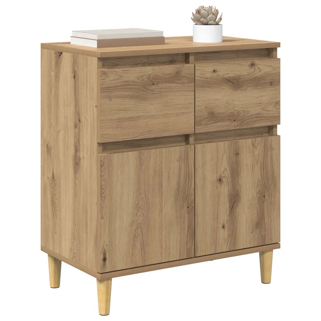 Credenza Rovere artigianale 60 x 35 x 70 cm Legno multistrato