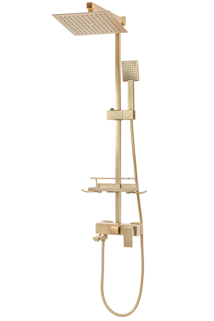 Set Doccia Rea Jack Brushed Gold