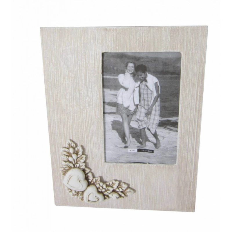 PORTAFOTO SHABBY CHIC RETTANGOLARE TORTORA 10 X 15