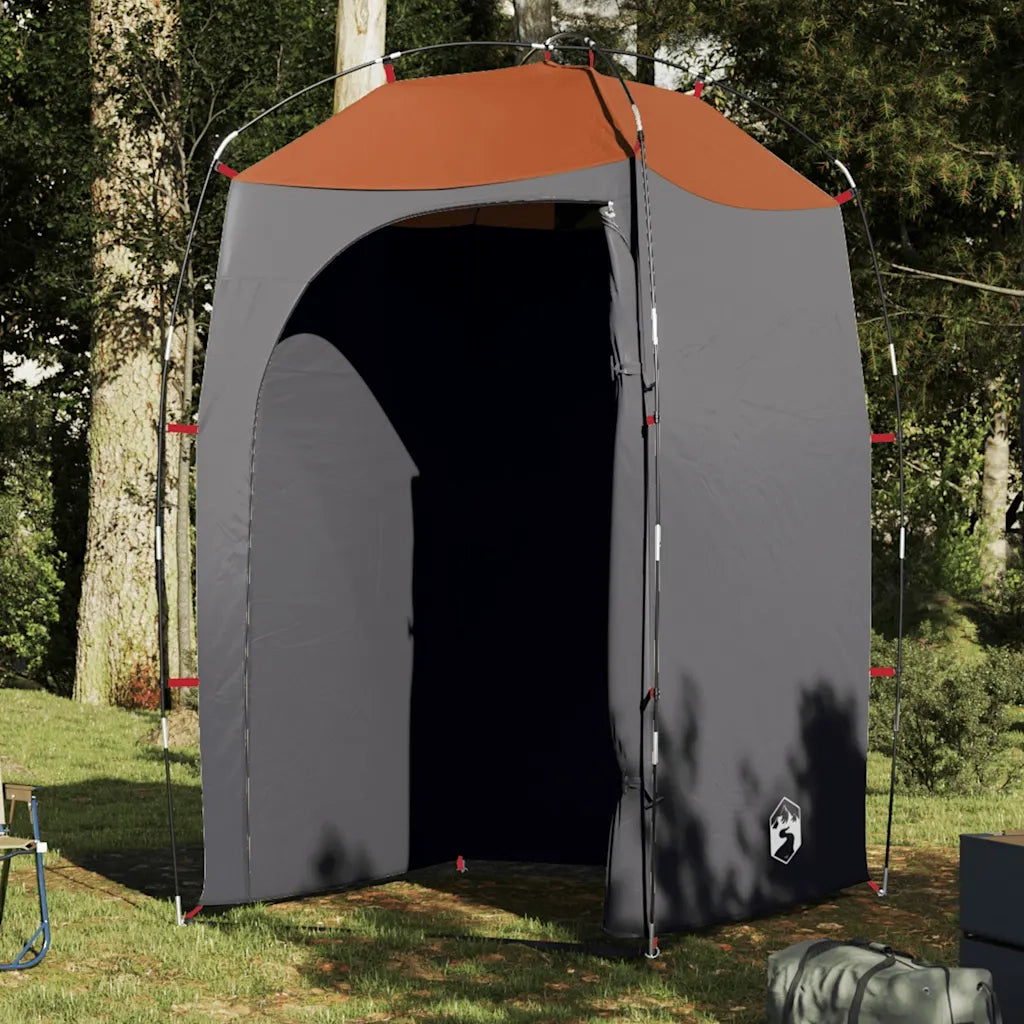 Tenda da Doccia-Tenda Doccia Portatile Grigia Impermeabile