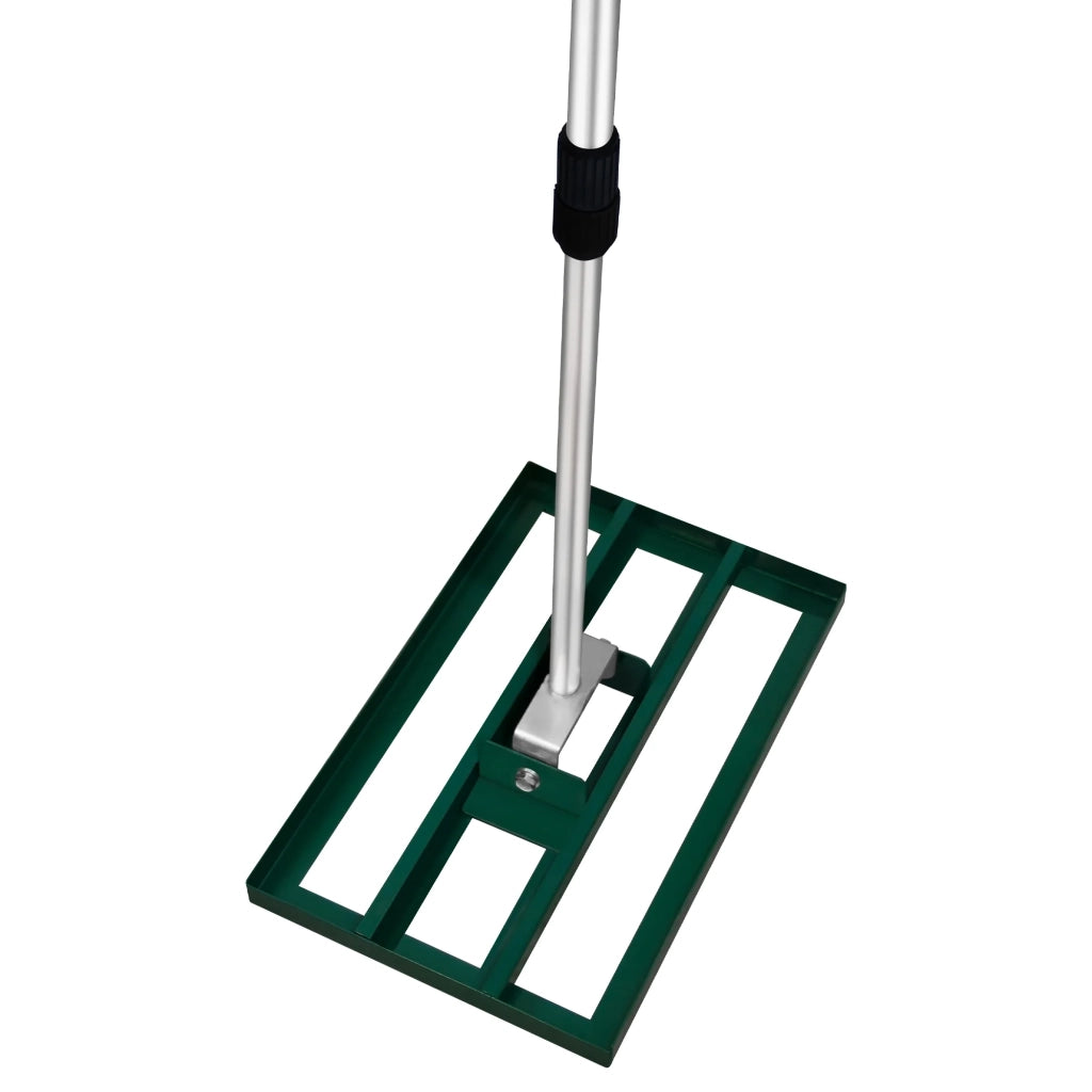 Set 2-in-1 Arieggiatore e Livellatore Prato - Verde, Acciaio Zincato, Manico 190cm