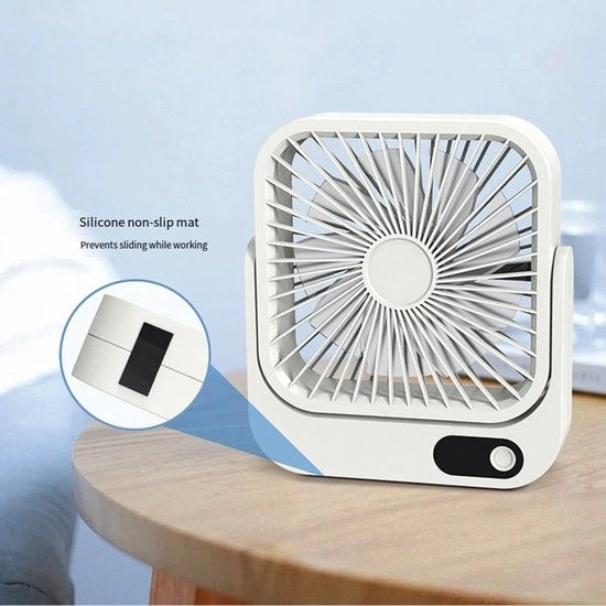 Ventilatore elettrico per scrivania con funzionalità avanzate e diverse impostazioni