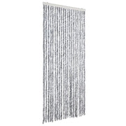 Zanzariera Bianco e Grigio 90x200 cm Ciniglia CFW3687811