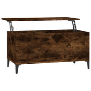 Tavolino da salotto | Tavolino da caff¨¨ | Tavolino da Soggiorno Rovere Fumo 90x44,5x45 cm Legno Multistrato