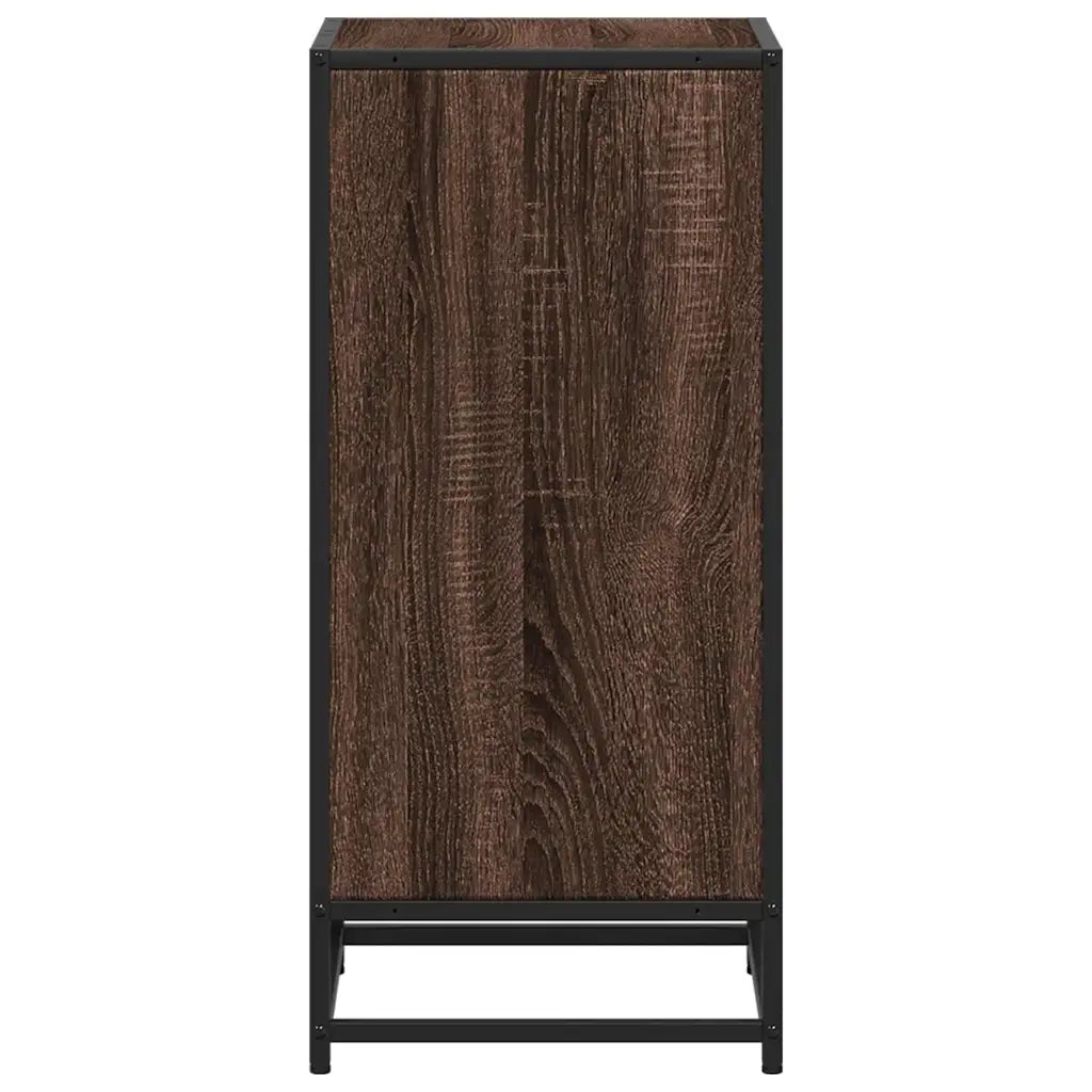 Libreria Rovere Marrone 40x35x76 cm in Legno Multistrato 849098