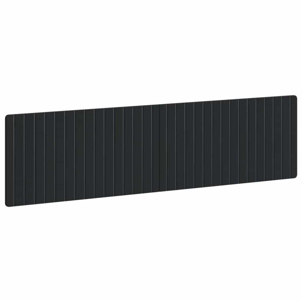 Testiera da Muro ZWOLLE Nero Legno ingegnerizzato 896486