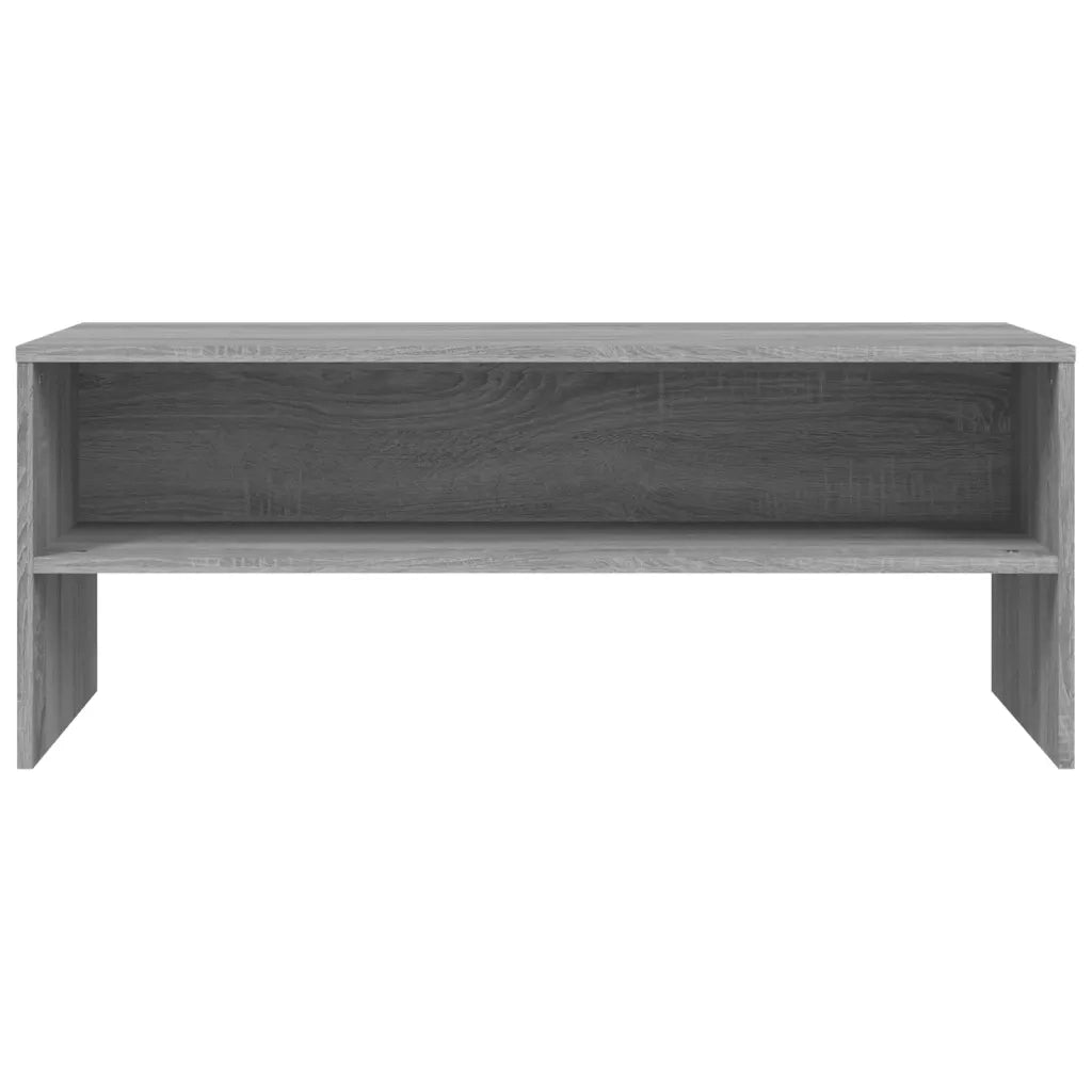 Mobile Porta TV Grigio Sonoma 100x40x40 cm in Legno Multistrato 815232