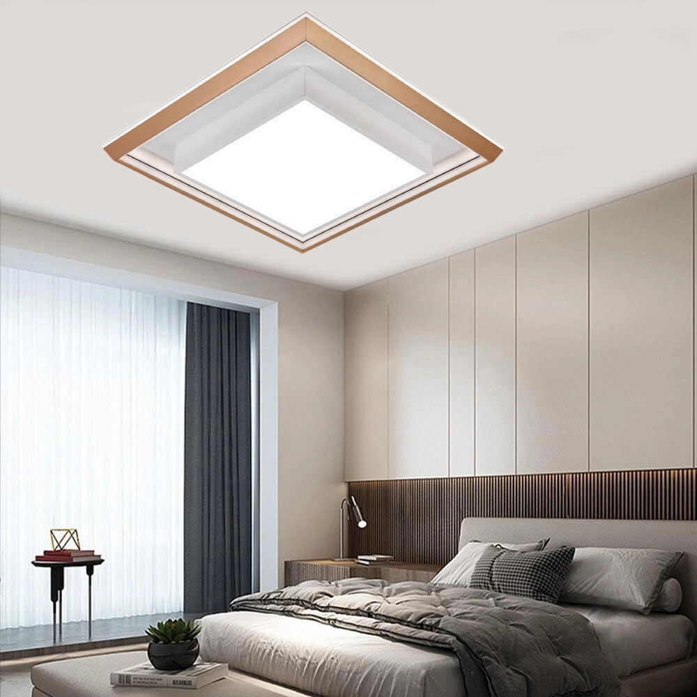 Trade Shop - Plafoniera Led 48 Watt Cct 3 Colorazione Luce Gestibile Con Telecomando App C61-3c -