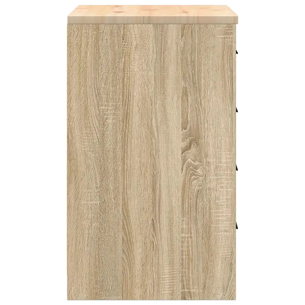 Armadietto da Garage Rovere Sonoma 60x51x85 cm 860600