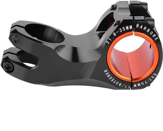 Accessorio per bicicletta da montagna - Manubrio sostitutivo - 31,8 mm - Realizzato in alluminio di alta qualità - Vario compatibilità con diverse biciclette